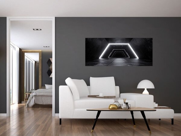 Slika - Futuristički tunel (120x50 cm)