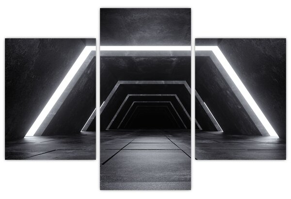 Slika - Futuristički tunel (90x60 cm)