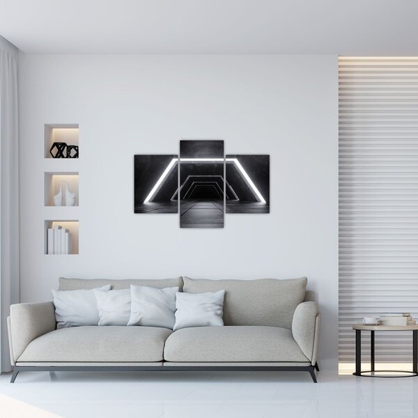 Slika - Futuristički tunel (90x60 cm)