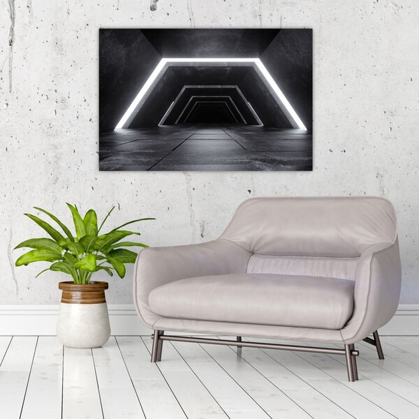 Slika - Futuristički tunel (90x60 cm)