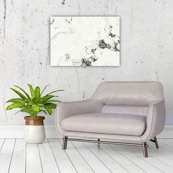 Slika - Bijeli mramor (70x50 cm)