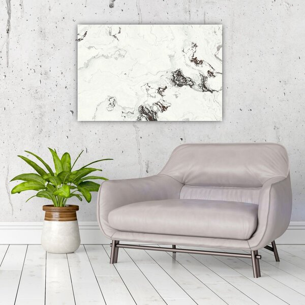 Slika - Bijeli mramor (90x60 cm)
