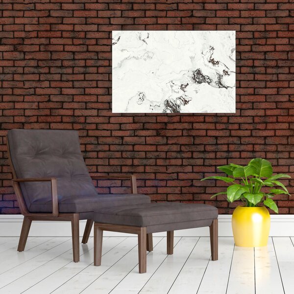Slika - Bijeli mramor (90x60 cm)