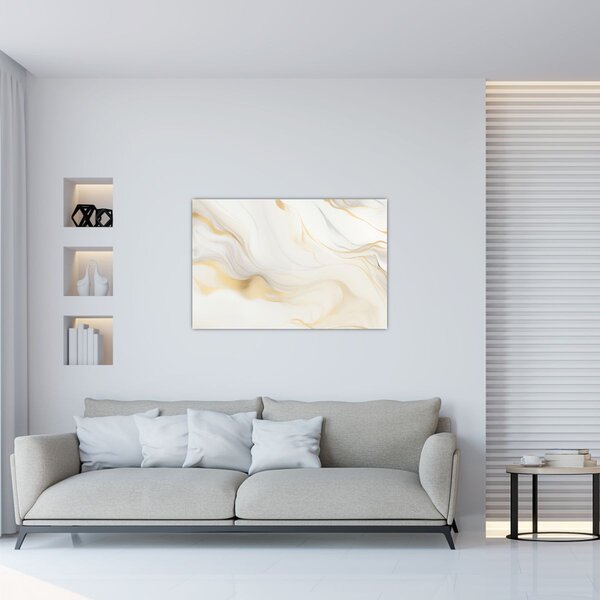 Slika - Apstrakcija s dekorom (90x60 cm)