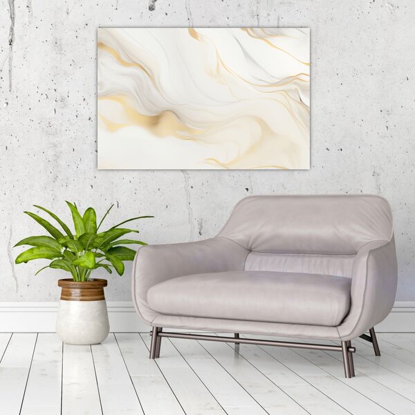 Slika - Apstrakcija s dekorom (90x60 cm)