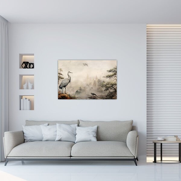 Slika - Crtani krajolik (90x60 cm)