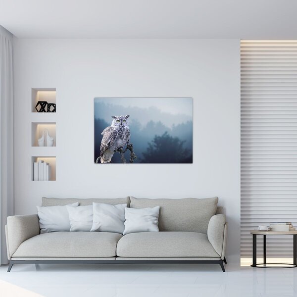 Slika - Snježna sova (90x60 cm)