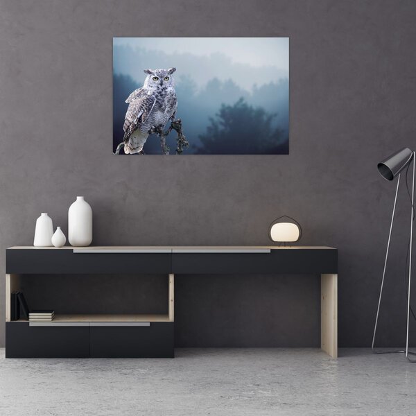 Slika - Snježna sova (90x60 cm)