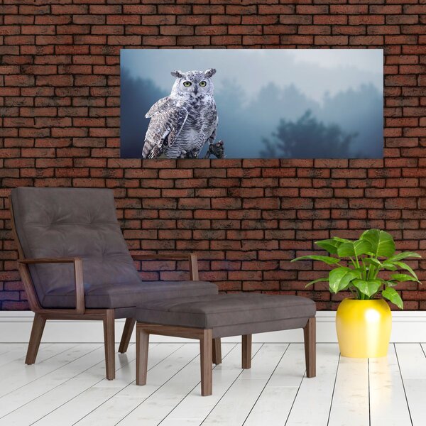 Slika - Snježna sova (120x50 cm)