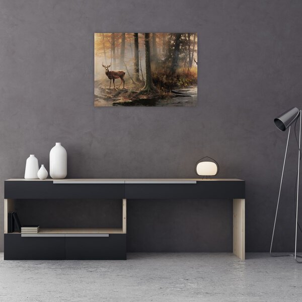 Slika - Vintage slika divljih životinja (70x50 cm)