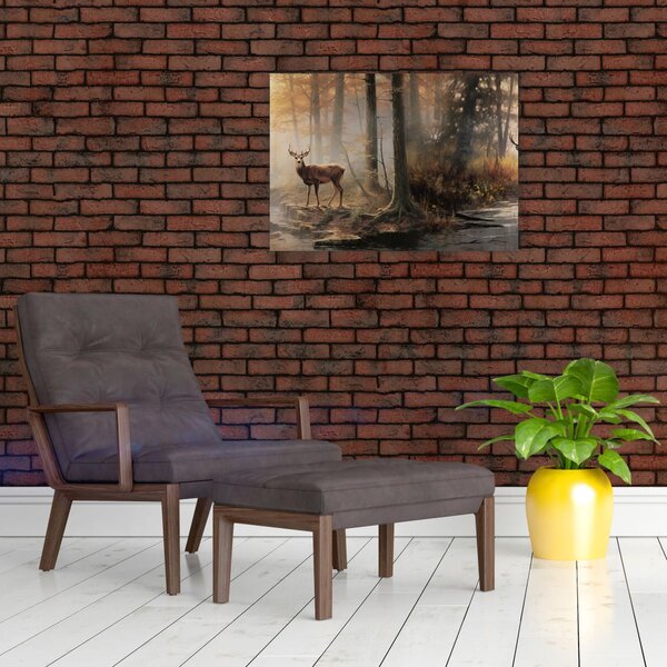Slika - Vintage slika divljih životinja (70x50 cm)