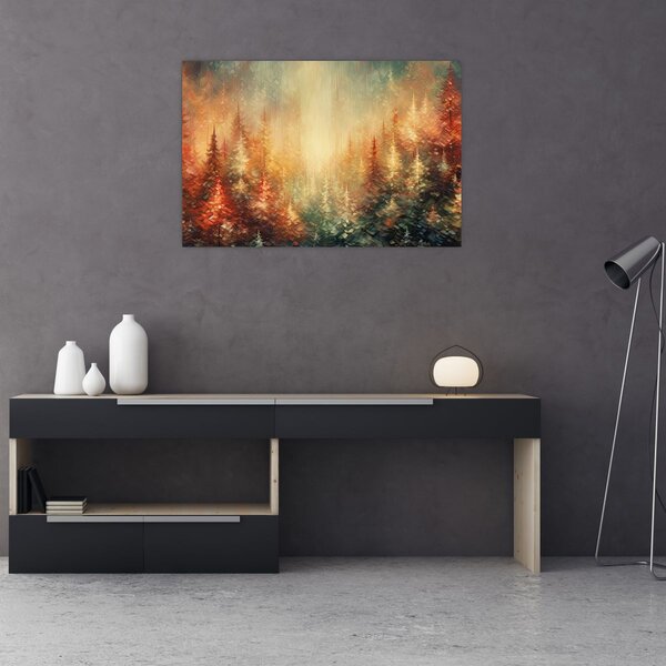 Slika - Slikanje šuma (90x60 cm)