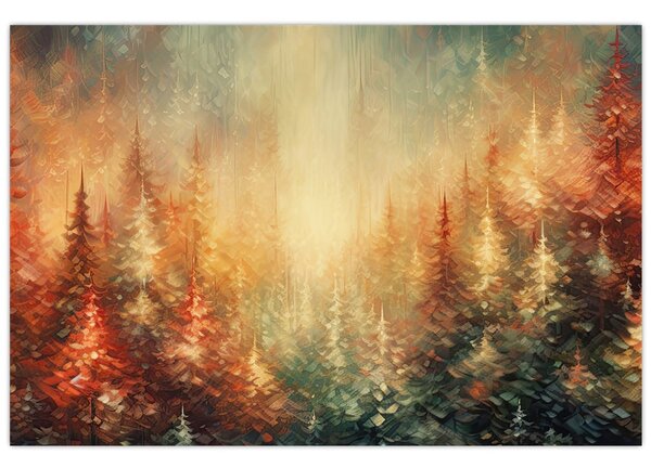 Slika - Slikanje šuma (90x60 cm)