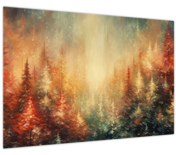 Slika - Slikanje šuma (90x60 cm)