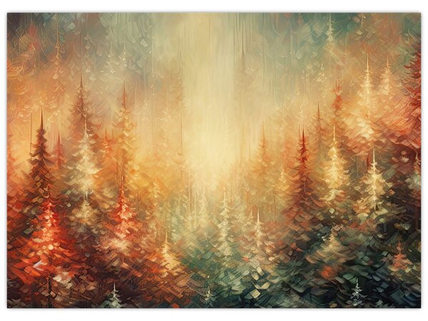 Slika - Slikanje šuma (70x50 cm)