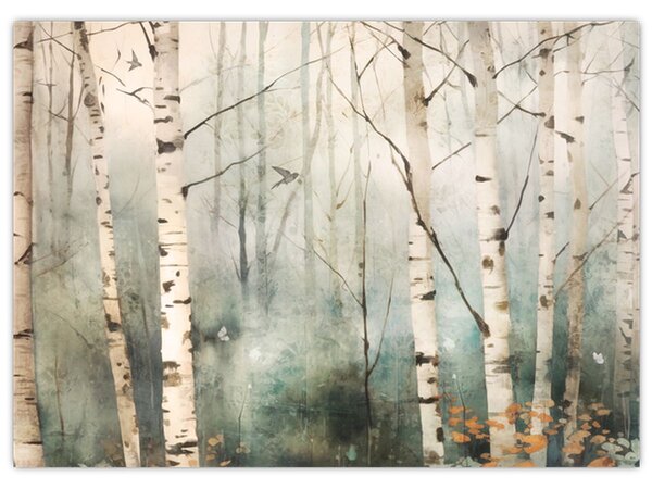 Slika - Crtanje uzorka šume (70x50 cm)