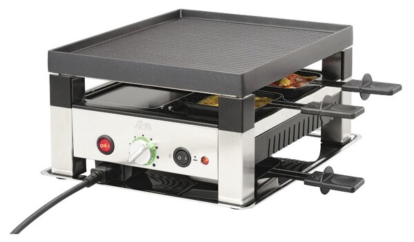 ROŠTILJ ELEKTRIČNI SOLIS 5 IN 1 TABLE GRILL FOR 4 SOL 97756