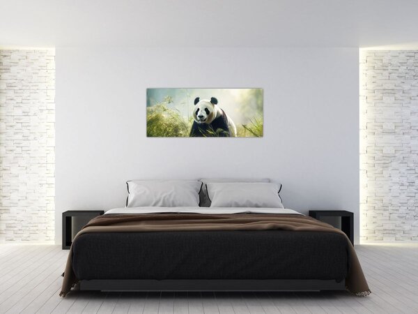 Slika - Panda (120x50 cm)