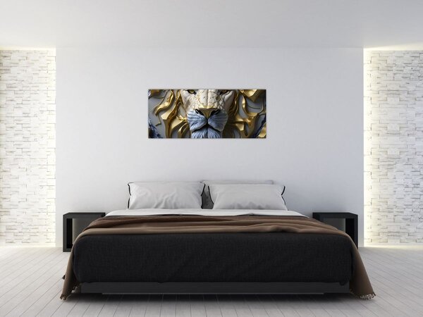 Slika - Lavlja glava (120x50 cm)