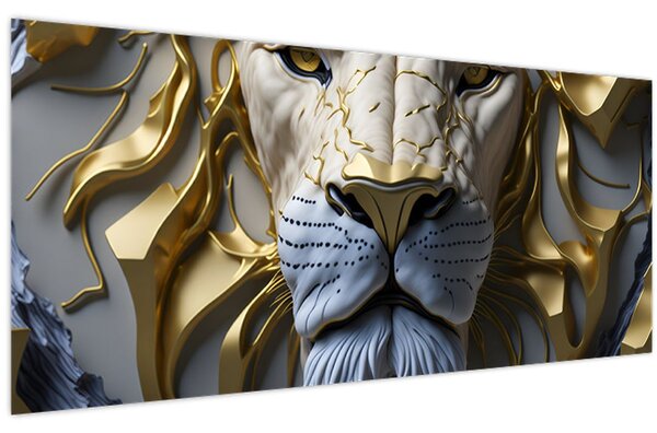 Slika - Lavlja glava (120x50 cm)