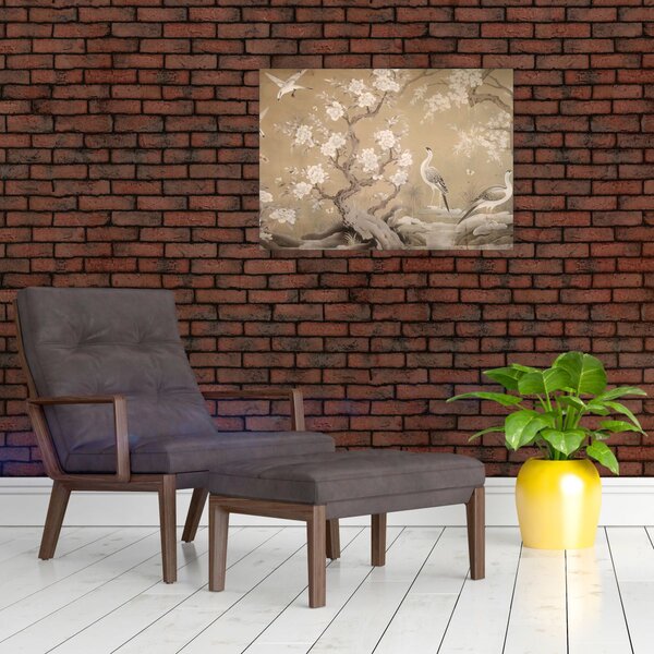 Slika - Crtani japanski pejzaž (70x50 cm)