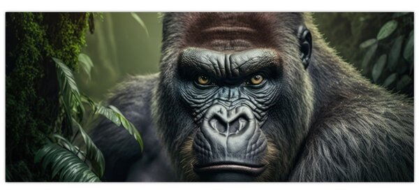 Slika - Portret gorile (120x50 cm)