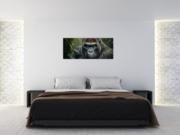 Slika - Portret gorile (120x50 cm)