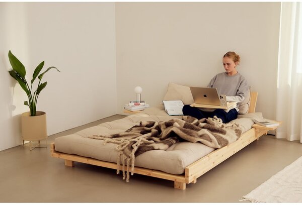 Pomoćni stol od masivnog bora 33x45 cm BFF – Karup Design