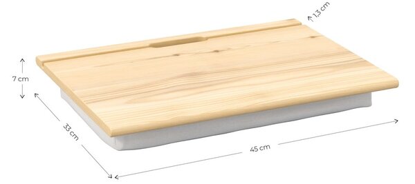 Pomoćni stol od masivnog bora 33x45 cm BFF – Karup Design