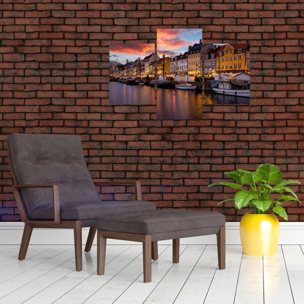 Slika - Nyhavn, Kopenhagen (90x60 cm)