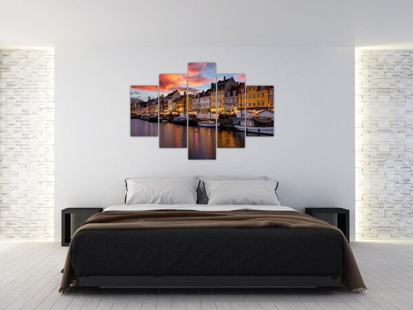 Slika - Nyhavn, Kopenhagen (150x105 cm)
