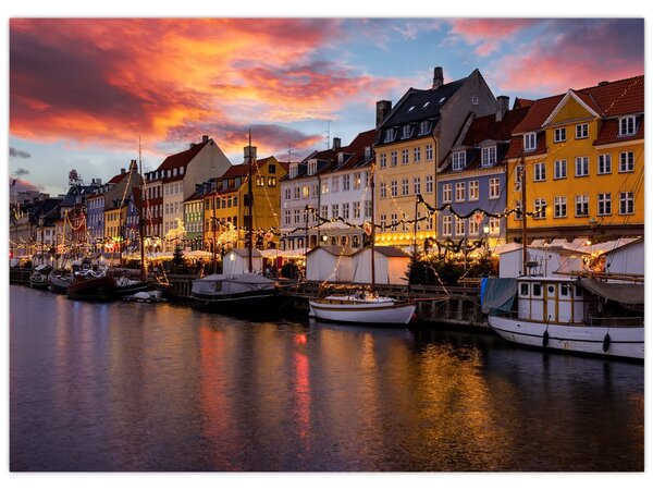 Slika - Nyhavn, Kopenhagen (70x50 cm)