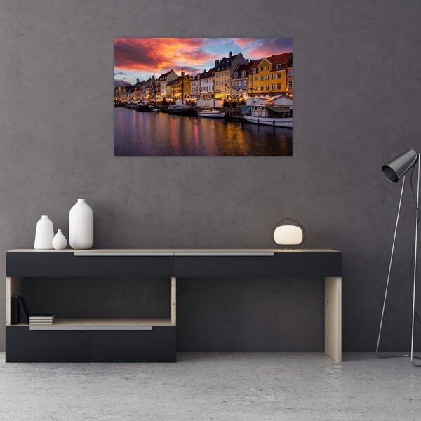 Slika - Nyhavn, Kopenhagen (90x60 cm)