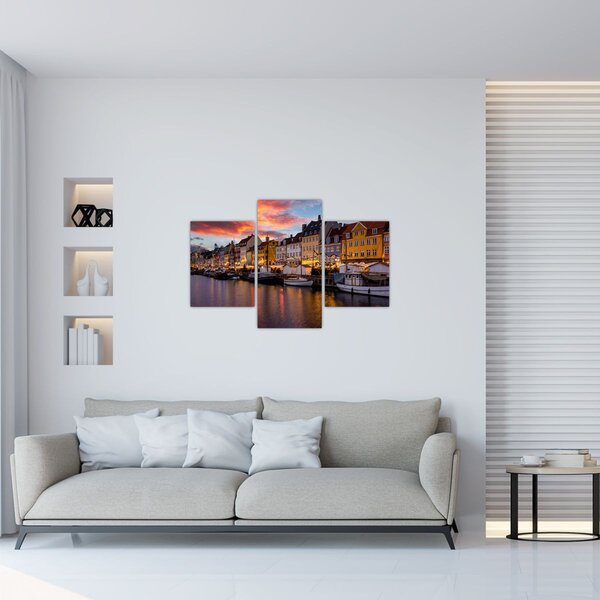 Slika - Nyhavn, Kopenhagen (90x60 cm)