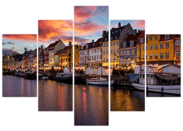Slika - Nyhavn, Kopenhagen (150x105 cm)