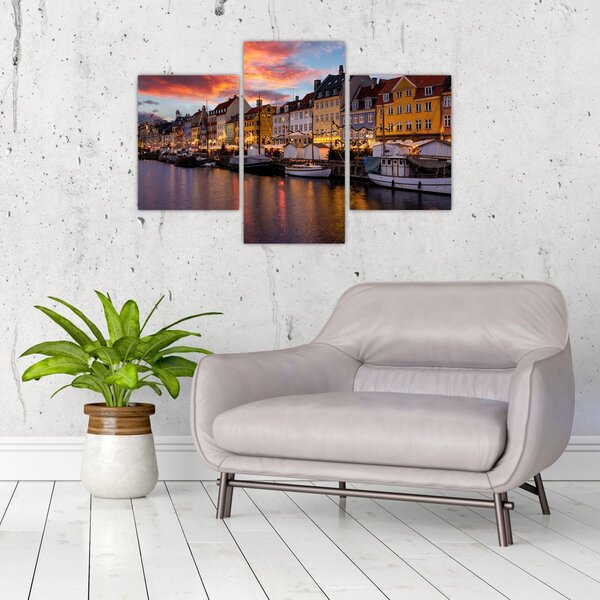 Slika - Nyhavn, Kopenhagen (90x60 cm)