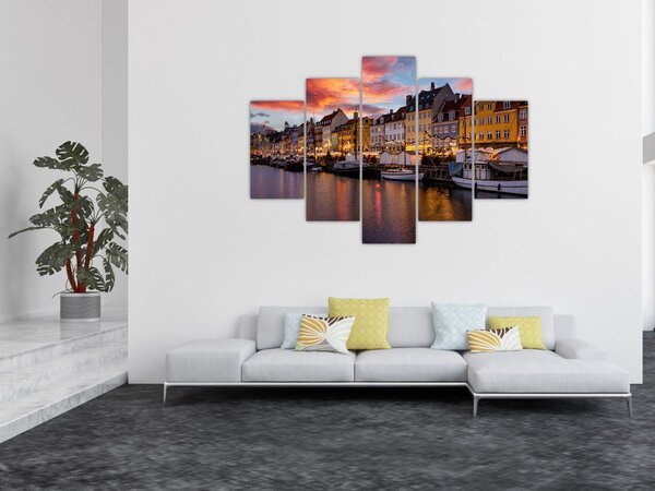 Slika - Nyhavn, Kopenhagen (150x105 cm)