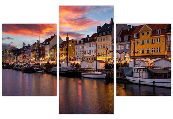 Slika - Nyhavn, Kopenhagen (90x60 cm)