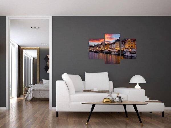 Slika - Nyhavn, Kopenhagen (90x60 cm)