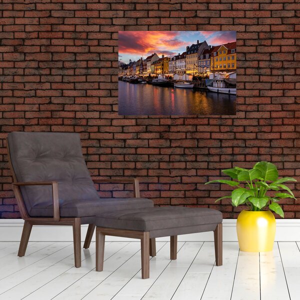 Slika - Nyhavn, Kopenhagen (70x50 cm)
