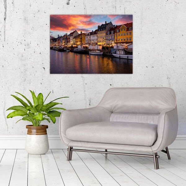 Slika - Nyhavn, Kopenhagen (70x50 cm)