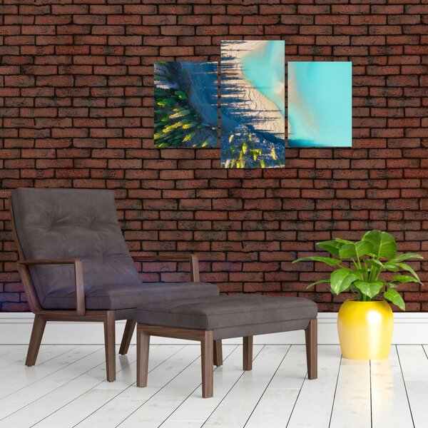 Slika - Pogled na jezero (90x60 cm)