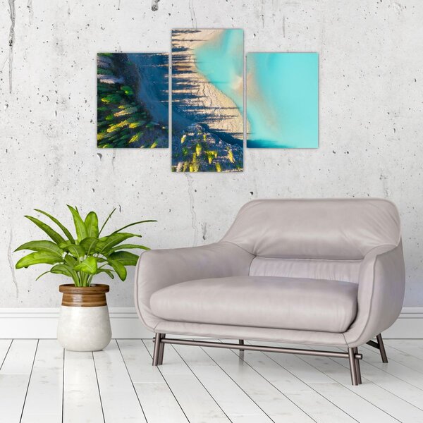 Slika - Pogled na jezero (90x60 cm)