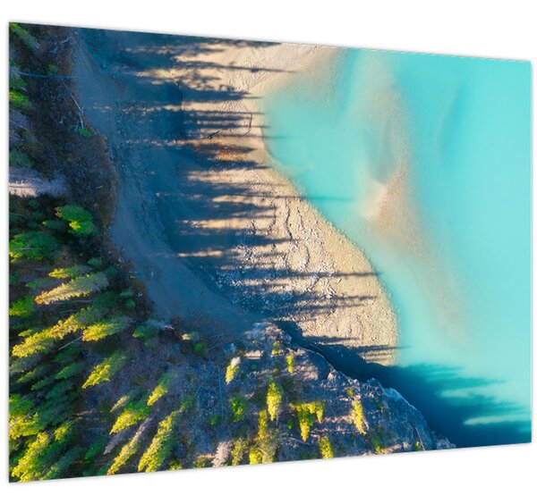 Slika - Pogled na jezero (70x50 cm)
