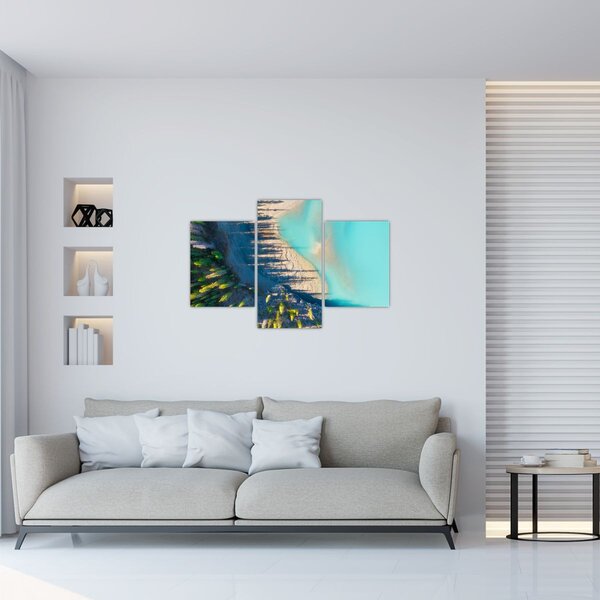 Slika - Pogled na jezero (90x60 cm)