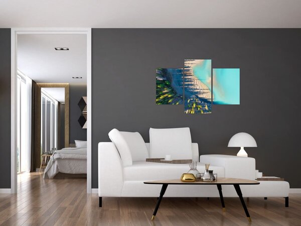 Slika - Pogled na jezero (90x60 cm)