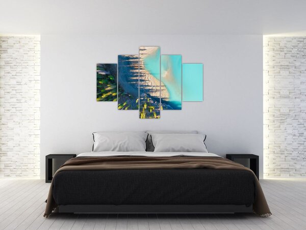 Slika - Pogled na jezero (150x105 cm)
