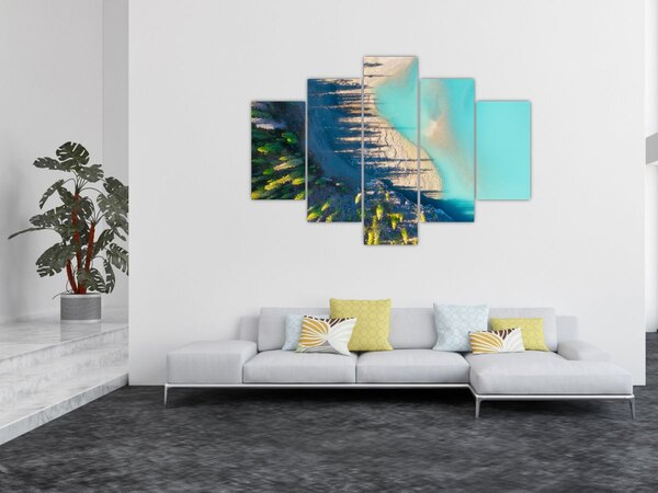 Slika - Pogled na jezero (150x105 cm)