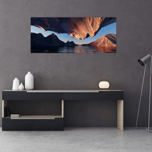 Slika - 3D litice (120x50 cm)