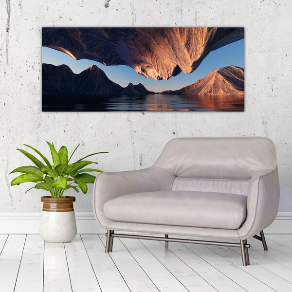 Slika - 3D litice (120x50 cm)
